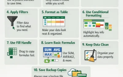 10 Excel Tips for Everyone to Work Faster and Smarter
