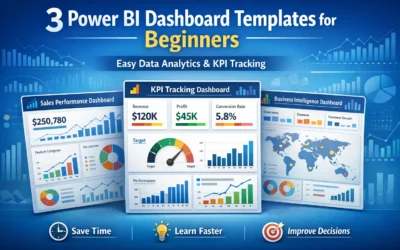 3 Beginner Power BI Dashboards for Business Intelligence Tutorial