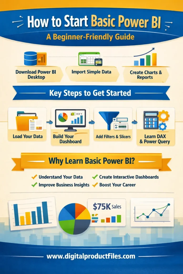 How to Start Basic Power BI: A Beginner-Friendly Guide