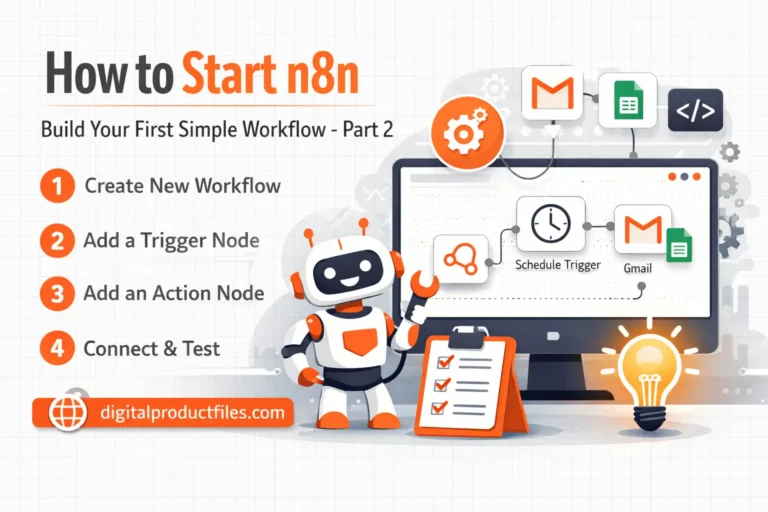 How to Start n8n: Build Your First Simple Workflow – Part 2
