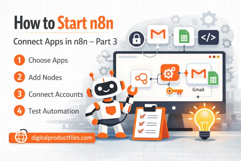 How to Start n8n: How to Connect Apps in n8n – Part 3