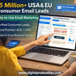 3.5 million USA EU consumer email leads database for email marketing campaigns